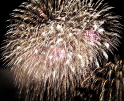 スマホで撮った花火2012画像１