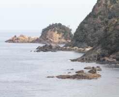 天然海水を汲みに島根半島へ画像１
