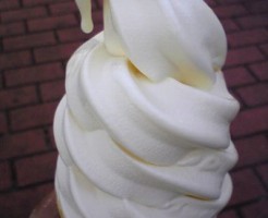 蒜山高原ＳＡのジャージソフトクリーム画像３