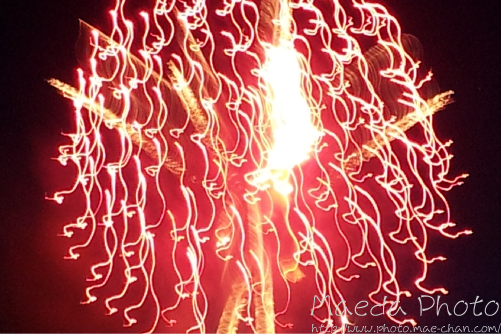 スマホで撮った花火2012画像２